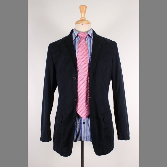 J. Crew Other - J.Crew 38R Navy Sport Coat B821